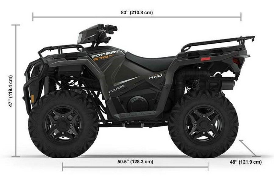 2023 Polaris Industries SPORTSMAN 570 PREMIUM - TITANIUM MTLC