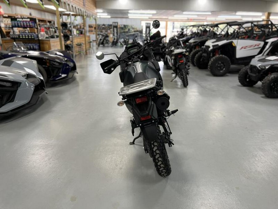 2025 Kawasaki KLR®650 Metallic Matte Old School Green ABS