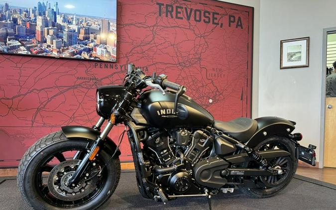 2025 Indian Motorcycle® Scout® Bobber Limited +Tech Black Smoke