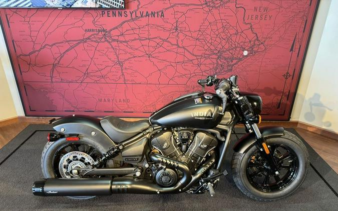 2025 Indian Motorcycle® Scout® Bobber Limited +Tech Black Smoke