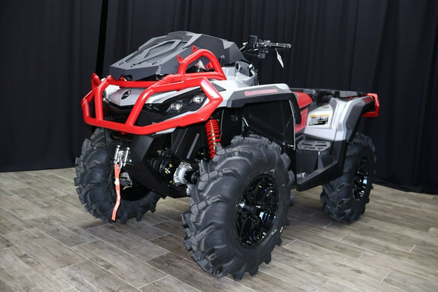 2024 Can-Am Outlander X Mr 1000R Hyper Silver & Legion Red