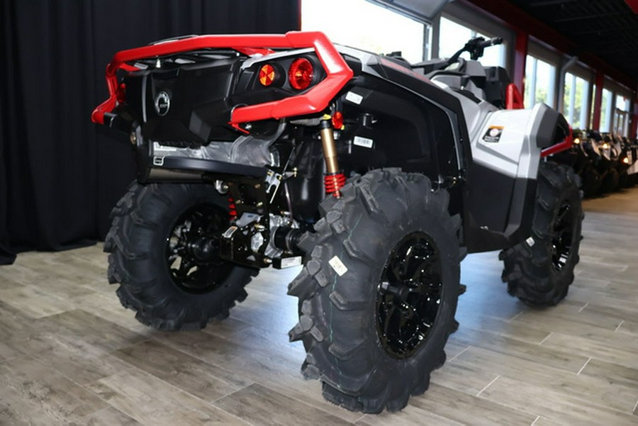 2024 Can-Am Outlander X Mr 1000R Hyper Silver & Legion Red