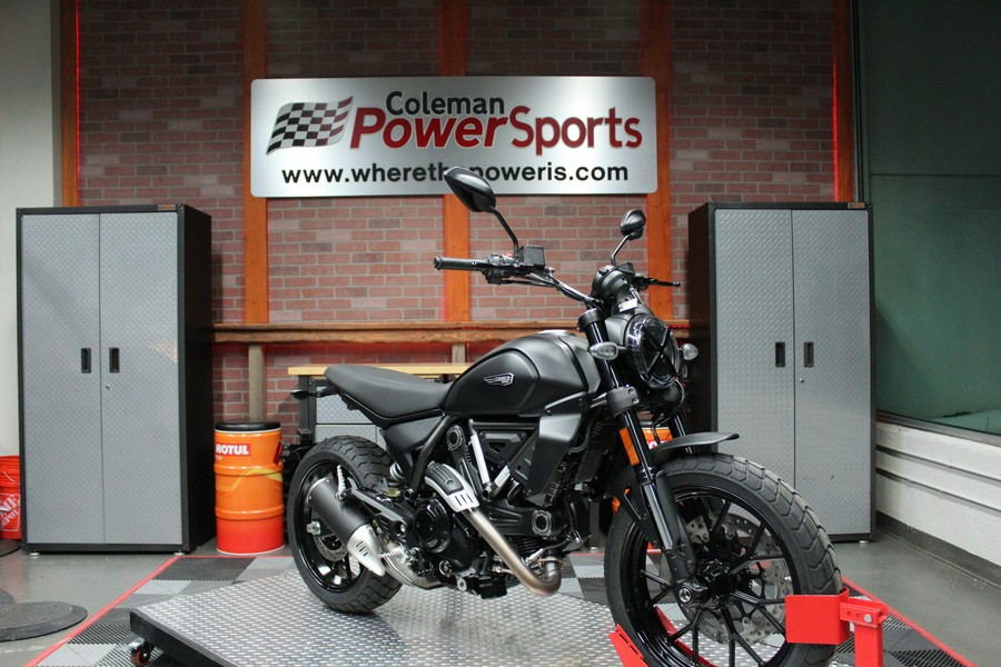 2025 Ducati Scrambler Icon Dark - Demo