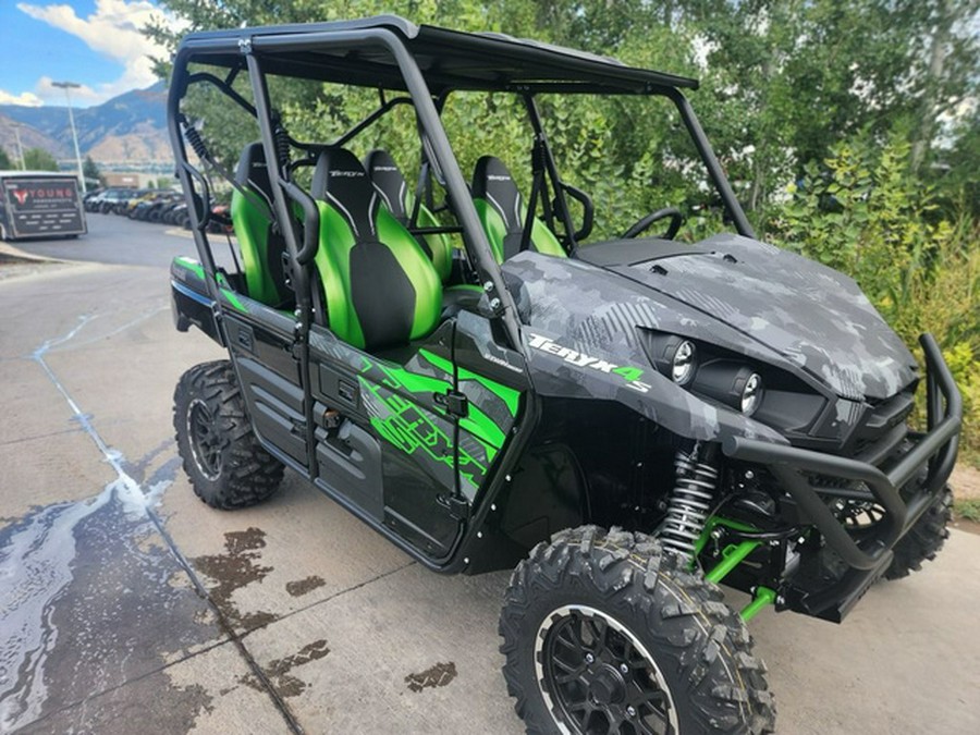 2025 Kawasaki Teryx4 S LE Cypher Camo Gray