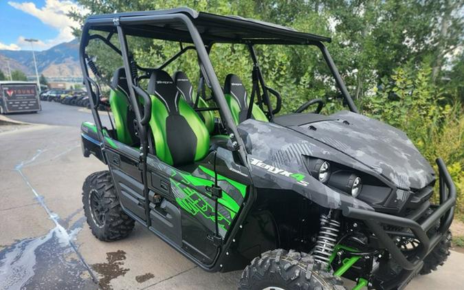 2025 Kawasaki Teryx4 S LE Cypher Camo Gray