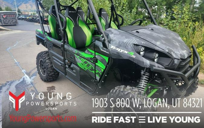 2025 Kawasaki Teryx4 S LE Cypher Camo Gray