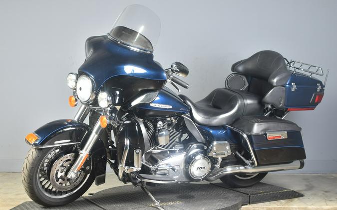 2012 Harley-Davidson Electra Glide Ultra Limited Big Blue Pearl/Vivid Black