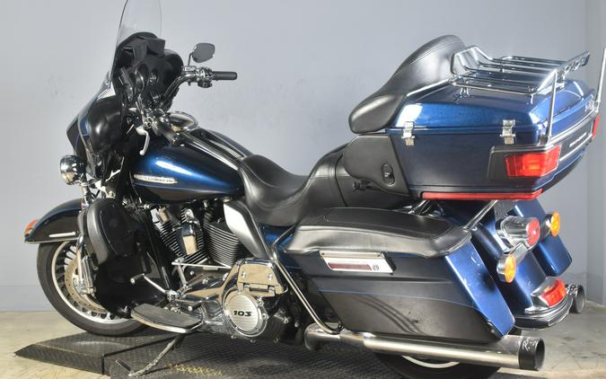 2012 Harley-Davidson Electra Glide Ultra Limited Big Blue Pearl/Vivid Black