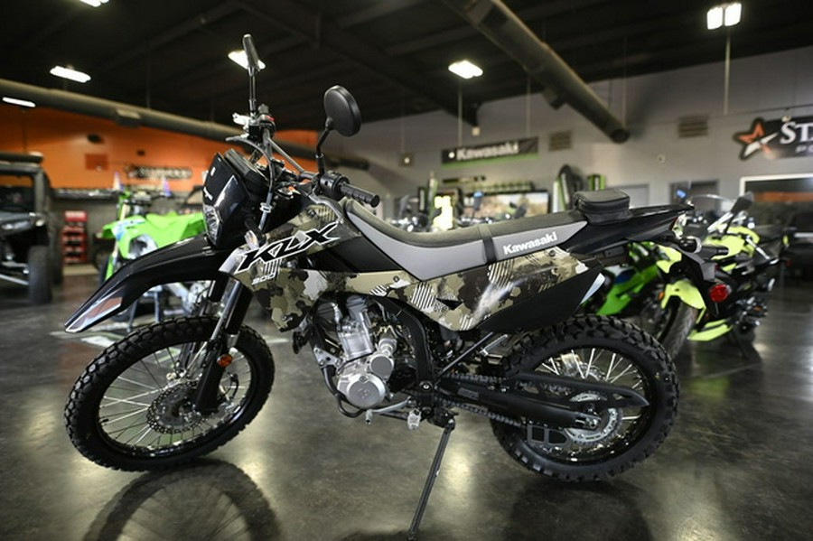 2026 Kawasaki KLX300 Cypher Camo Beige