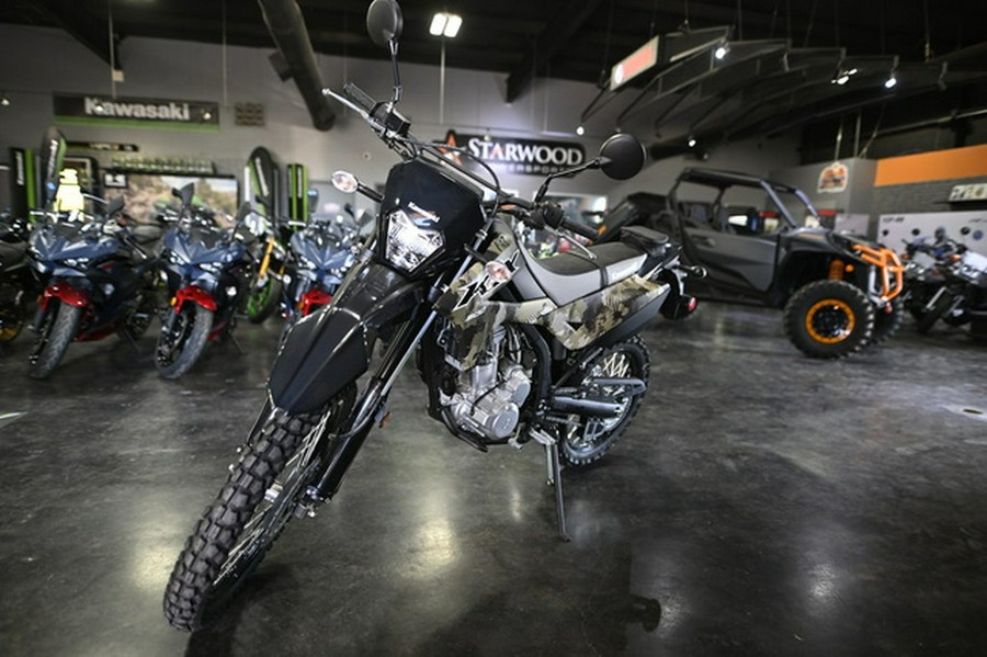 2026 Kawasaki KLX300 Cypher Camo Beige