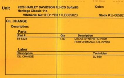 2020 Harley-Davidson® FLHCS - Heritage Classic 114