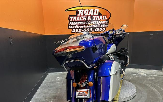 2024 Indian Roadmaster Spirit Blue Metallic/Silver Quartz Met
