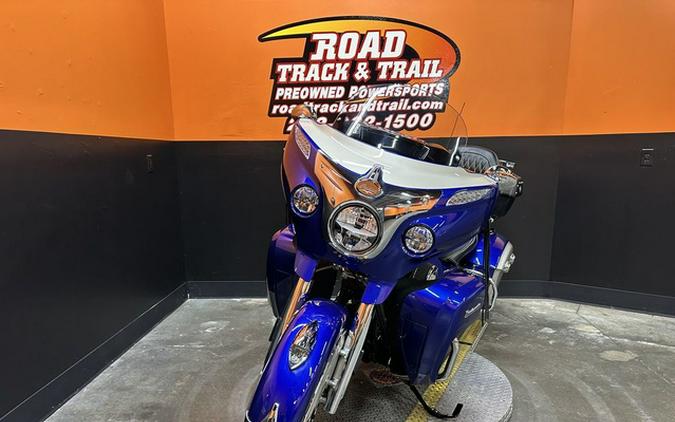 2024 Indian Roadmaster Spirit Blue Metallic/Silver Quartz Met