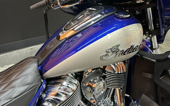 2024 Indian Roadmaster Spirit Blue Metallic/Silver Quartz Met