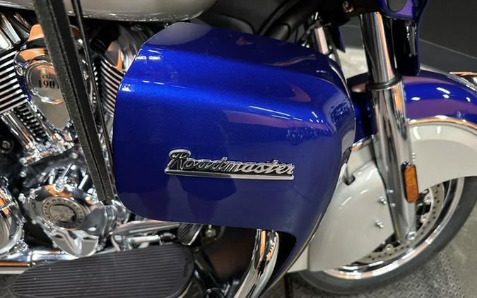 2024 Indian Roadmaster Spirit Blue Metallic/Silver Quartz Met