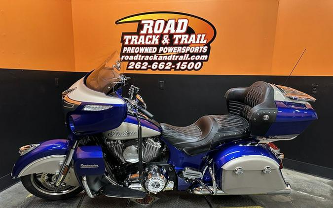 2024 Indian Roadmaster Spirit Blue Metallic/Silver Quartz Met