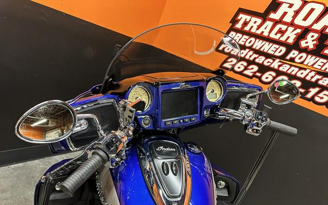 2024 Indian Roadmaster Spirit Blue Metallic/Silver Quartz Met