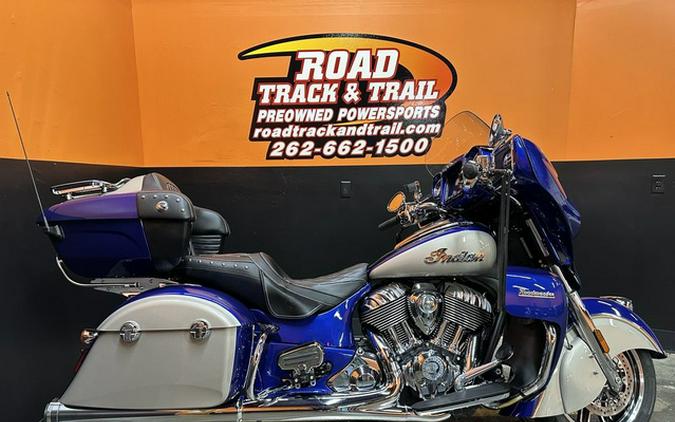 2024 Indian Roadmaster Spirit Blue Metallic/Silver Quartz Met