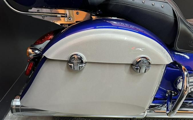2024 Indian Roadmaster Spirit Blue Metallic/Silver Quartz Met