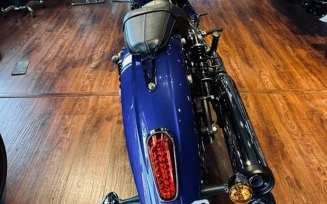 2023 Indian Motorcycle® Scout® ABS Spirit Blue Metallic/Black Metallic