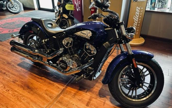 2023 Indian Motorcycle® Scout® ABS Spirit Blue Metallic/Black Metallic