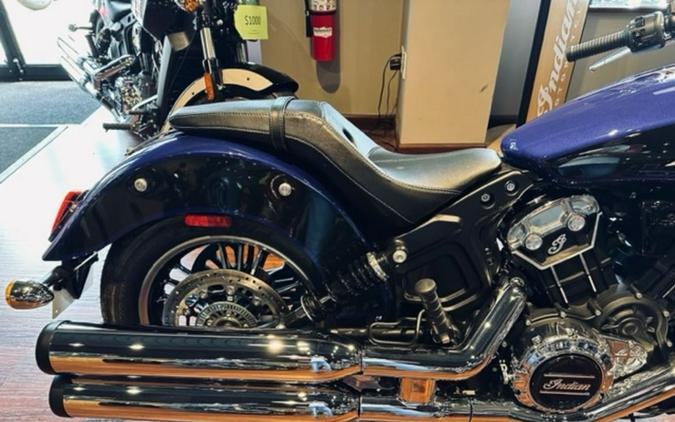 2023 Indian Motorcycle® Scout® ABS Spirit Blue Metallic/Black Metallic