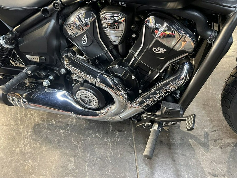 2025 Indian Super Scout Black Smoke With Graphics