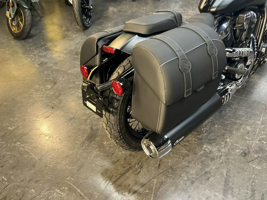 2025 Indian Super Scout Black Smoke With Graphics