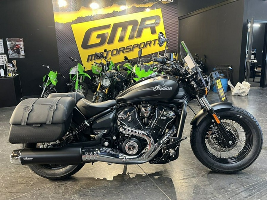 2025 Indian Super Scout Black Smoke With Graphics