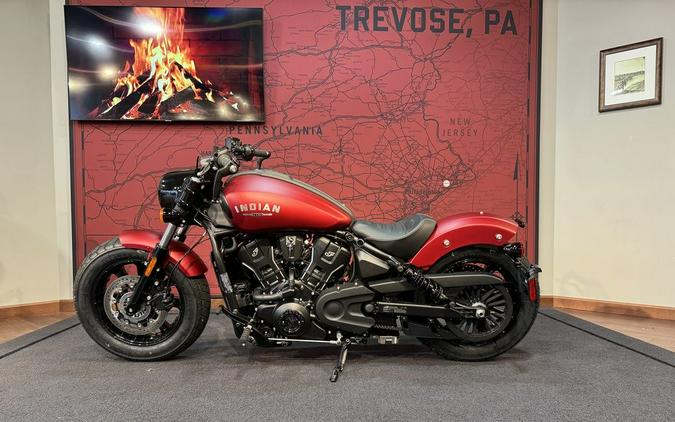 2025 Indian Motorcycle® Scout® Bobber Limited Sunset Red Smoke