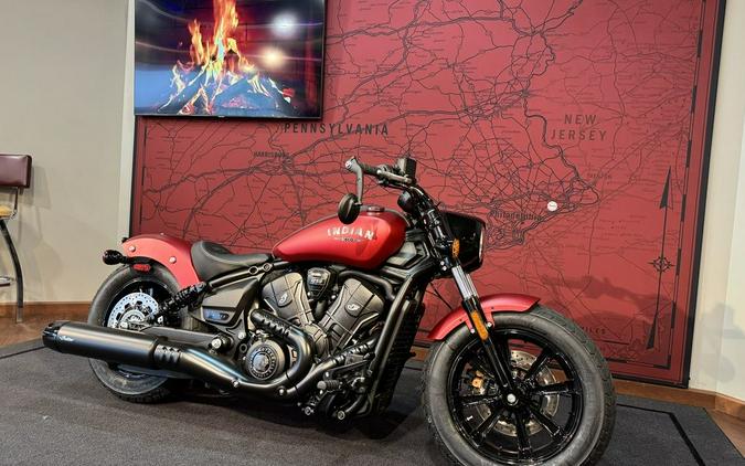 2025 Indian Motorcycle® Scout® Bobber Limited Sunset Red Smoke