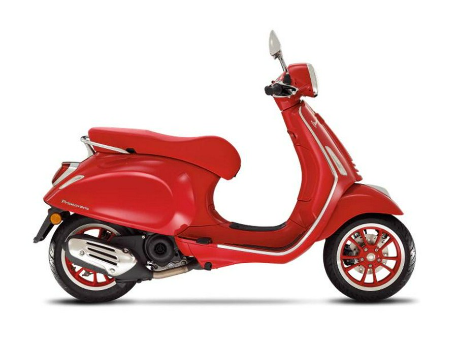 2022 Vespa Primavera 50 Red