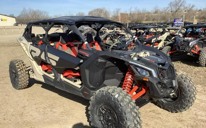 2023 Can-Am® Maverick X3 MAX X rs Turbo RR With Smart-Shox Desert Tan / Carbon Black / M