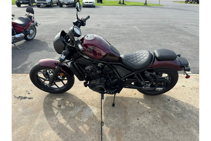 2022 Honda Rebel 1100 DCT Bordeaux Red Metallic