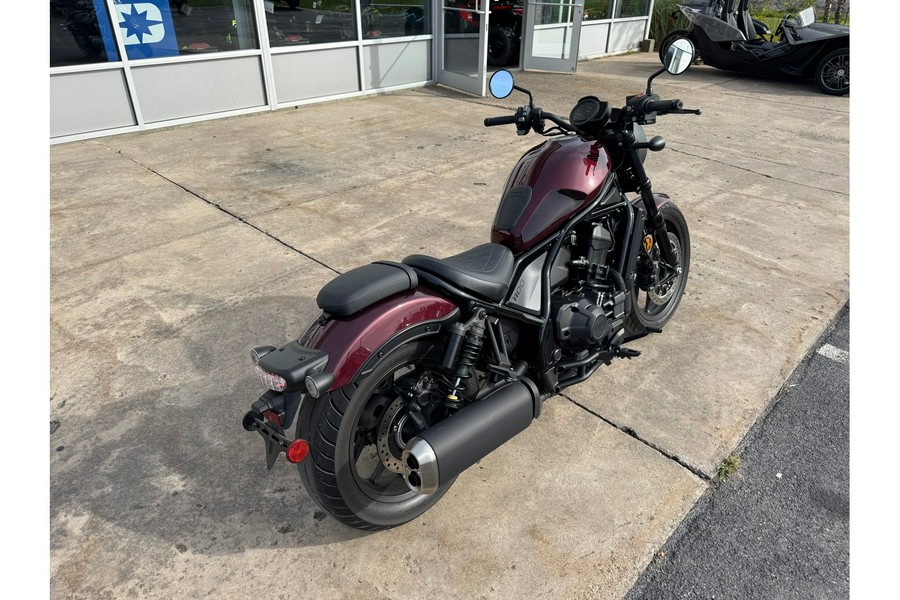 2022 Honda Rebel 1100 DCT Bordeaux Red Metallic