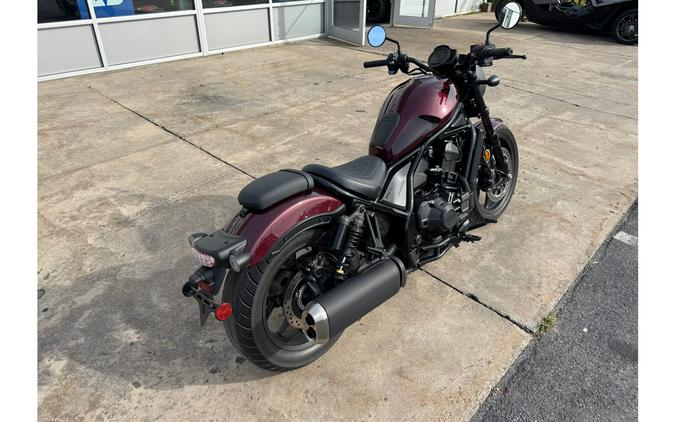 2022 Honda Rebel 1100 DCT Bordeaux Red Metallic