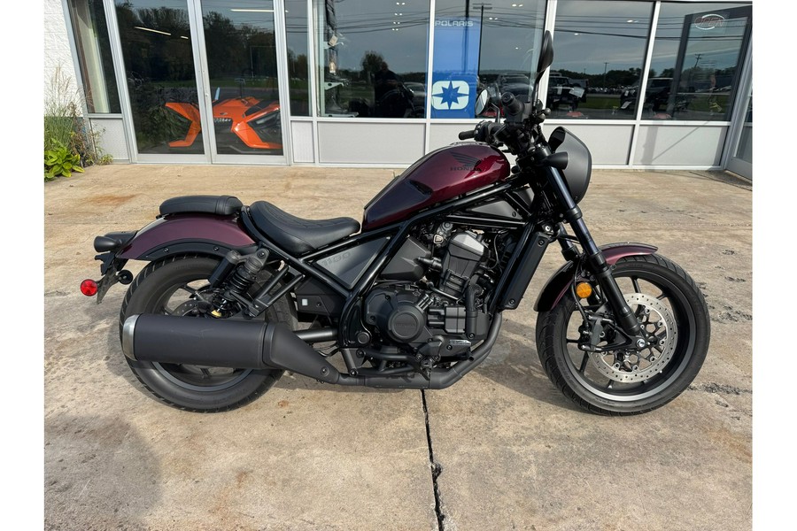 2022 Honda Rebel 1100 DCT Bordeaux Red Metallic