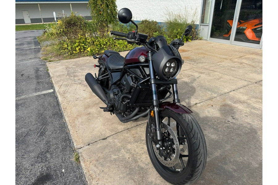 2022 Honda Rebel 1100 DCT Bordeaux Red Metallic