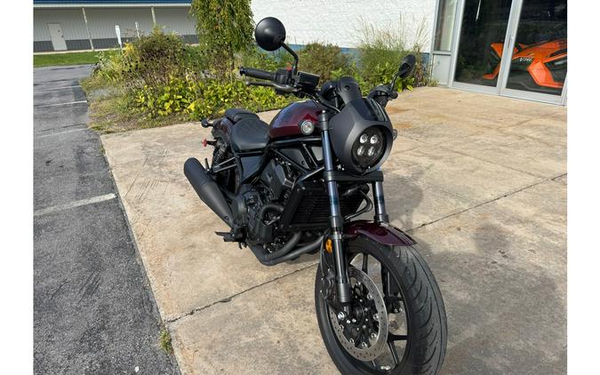 2022 Honda Rebel 1100 DCT Bordeaux Red Metallic