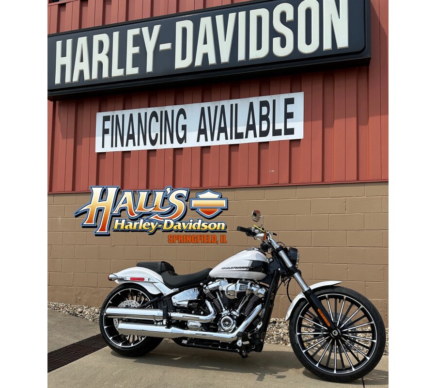 2024 Harley-Davidson Breakout 117 White Onyx Pearl