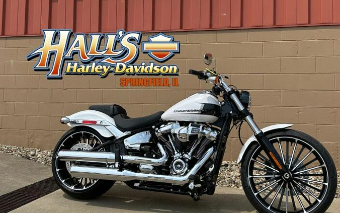 2024 Harley-Davidson Breakout 117 White Onyx Pearl