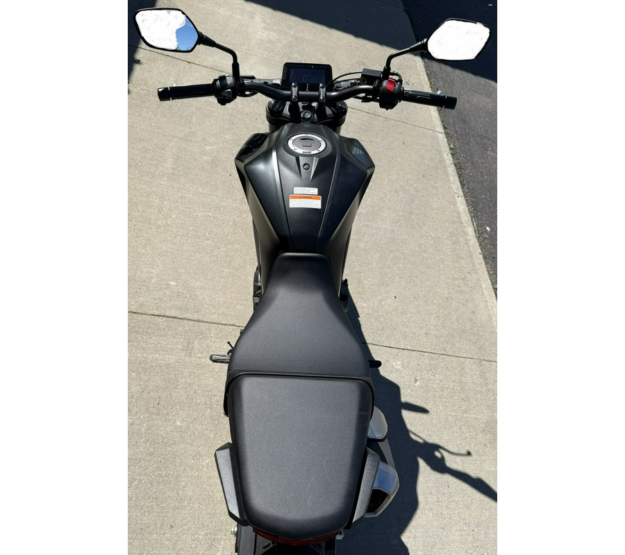 2026 Honda CB300R ABS Matte Black Metallic