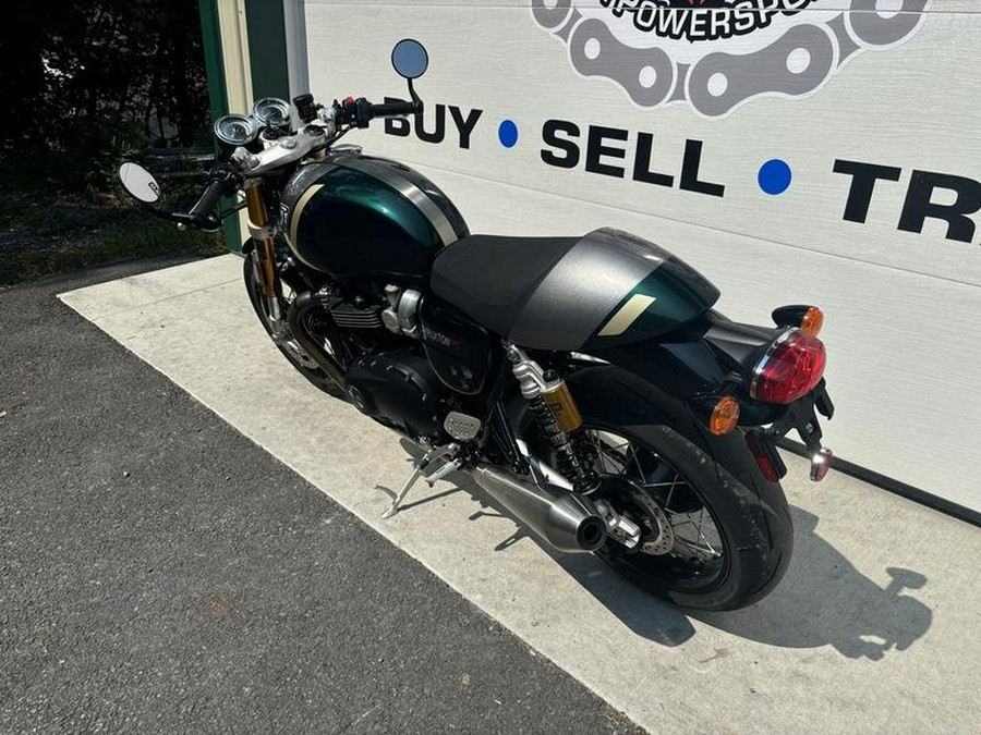 2023 Triumph Thruxton RS Competition Green / Silver Ice