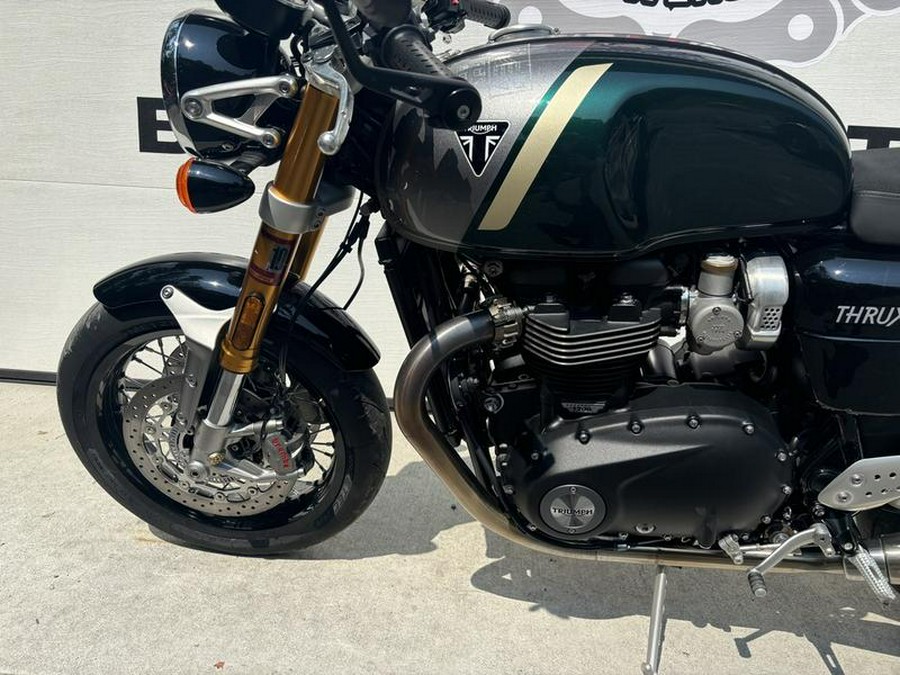 2023 Triumph Thruxton RS Competition Green / Silver Ice