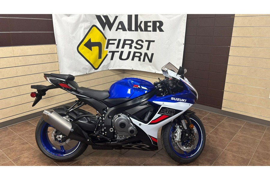 2026 Suzuki GSX-R 600Z 40th Anniversary Edition