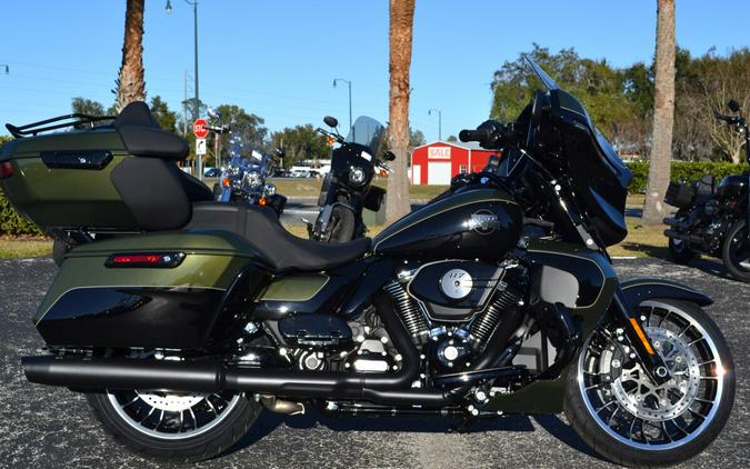 2026 Harley-Davidson® Street Glide Limited Olive Steel Metallic / Vivid Black - FLHXL