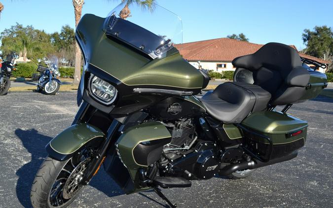 2026 Harley-Davidson® Street Glide Limited Olive Steel Metallic / Vivid Black - FLHXL
