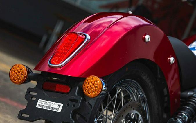 2025 Indian Scout Classic Limited +Tech Sunset Red Metallic