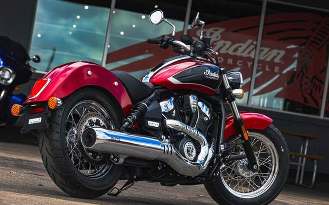 2025 Indian Scout Classic Limited +Tech Sunset Red Metallic