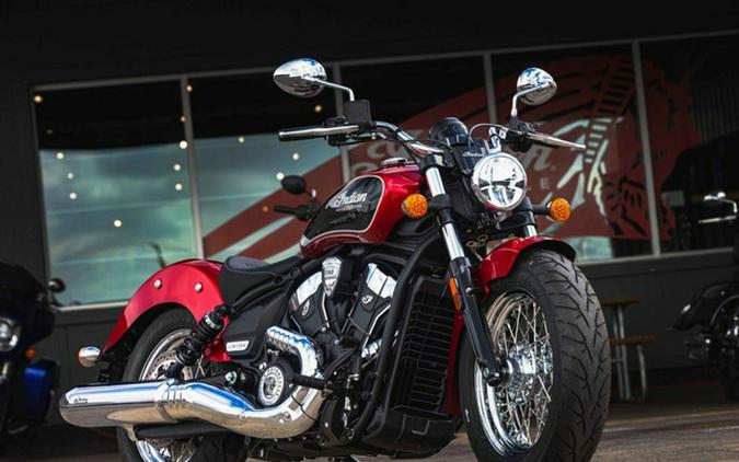 2025 Indian Scout Classic Limited +Tech Sunset Red Metallic